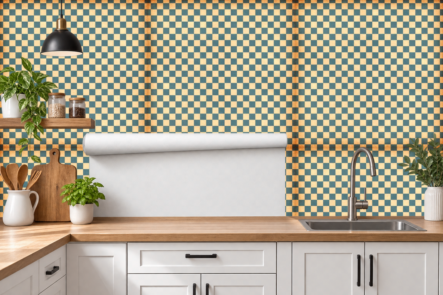 Design 541 — Roll — Kitchen Backsplash