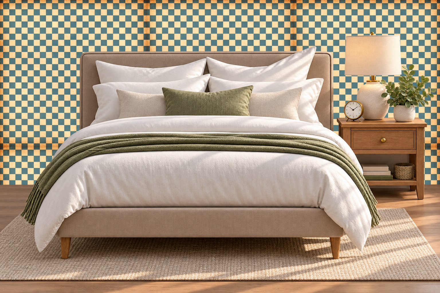 Design 541 — Bedroom — Pillow Close-up