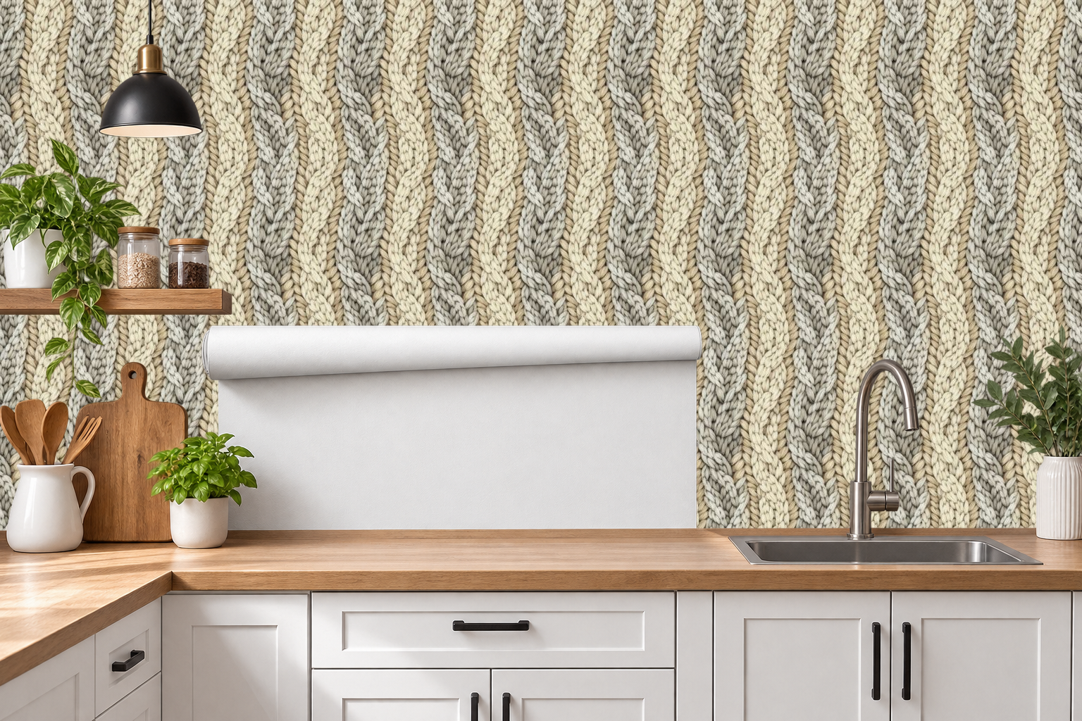 Design 604 — Roll — Kitchen Backsplash