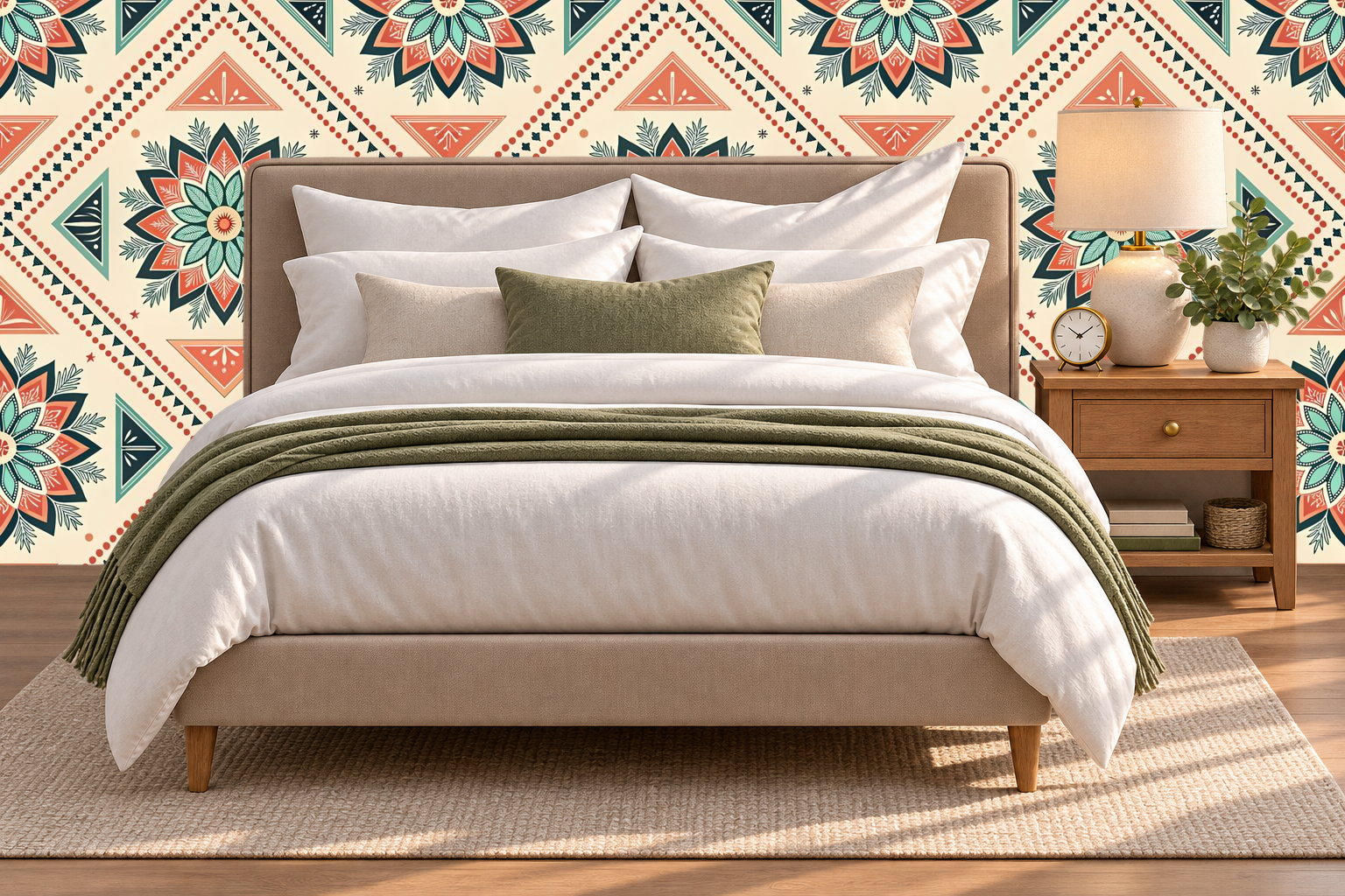 Design 160 — Bedroom — Pillow Close-up