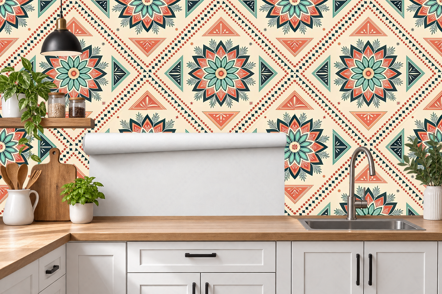 Design 160 — Roll — Kitchen Backsplash
