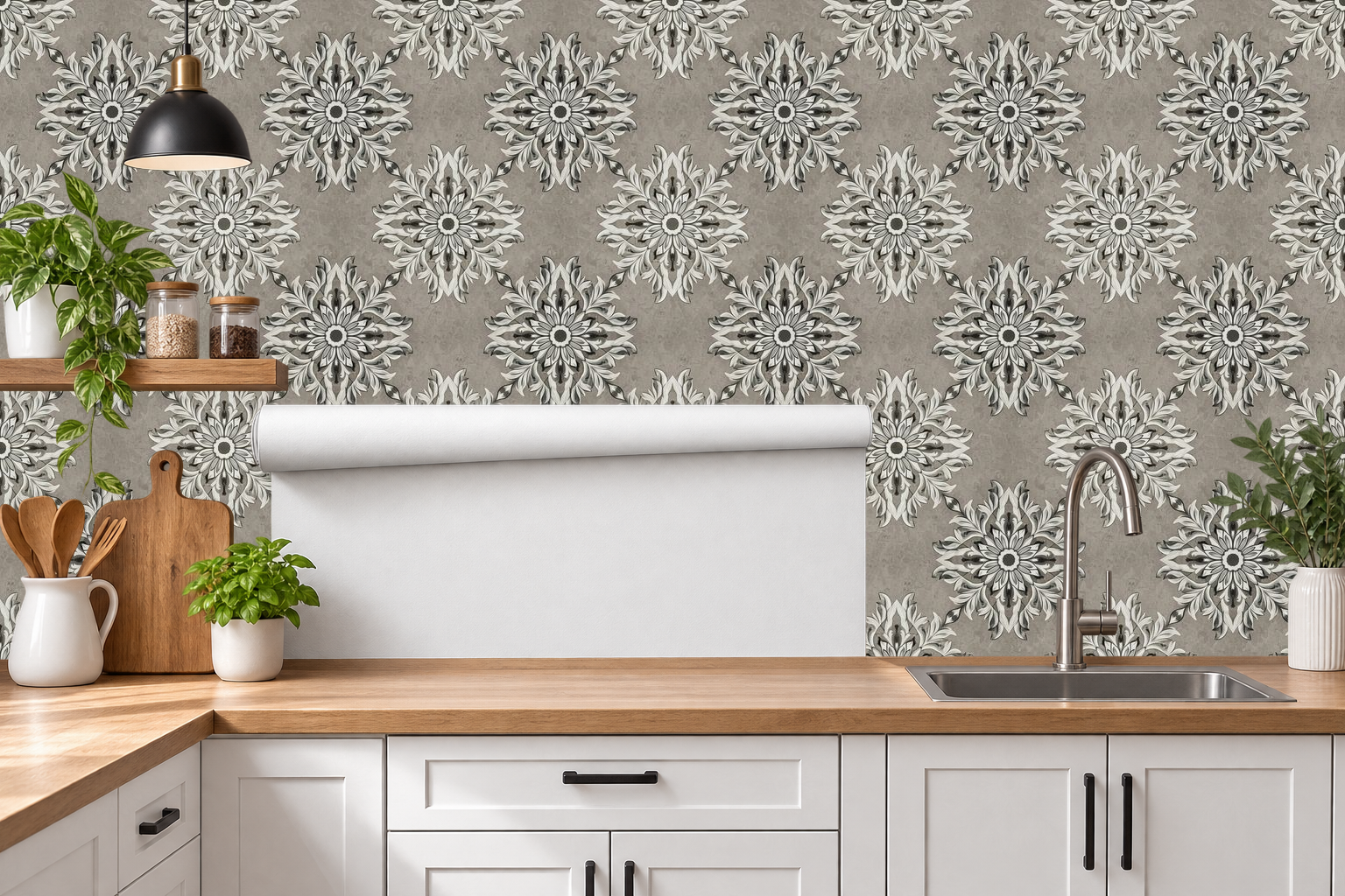 Design 187 — Roll — Kitchen Backsplash