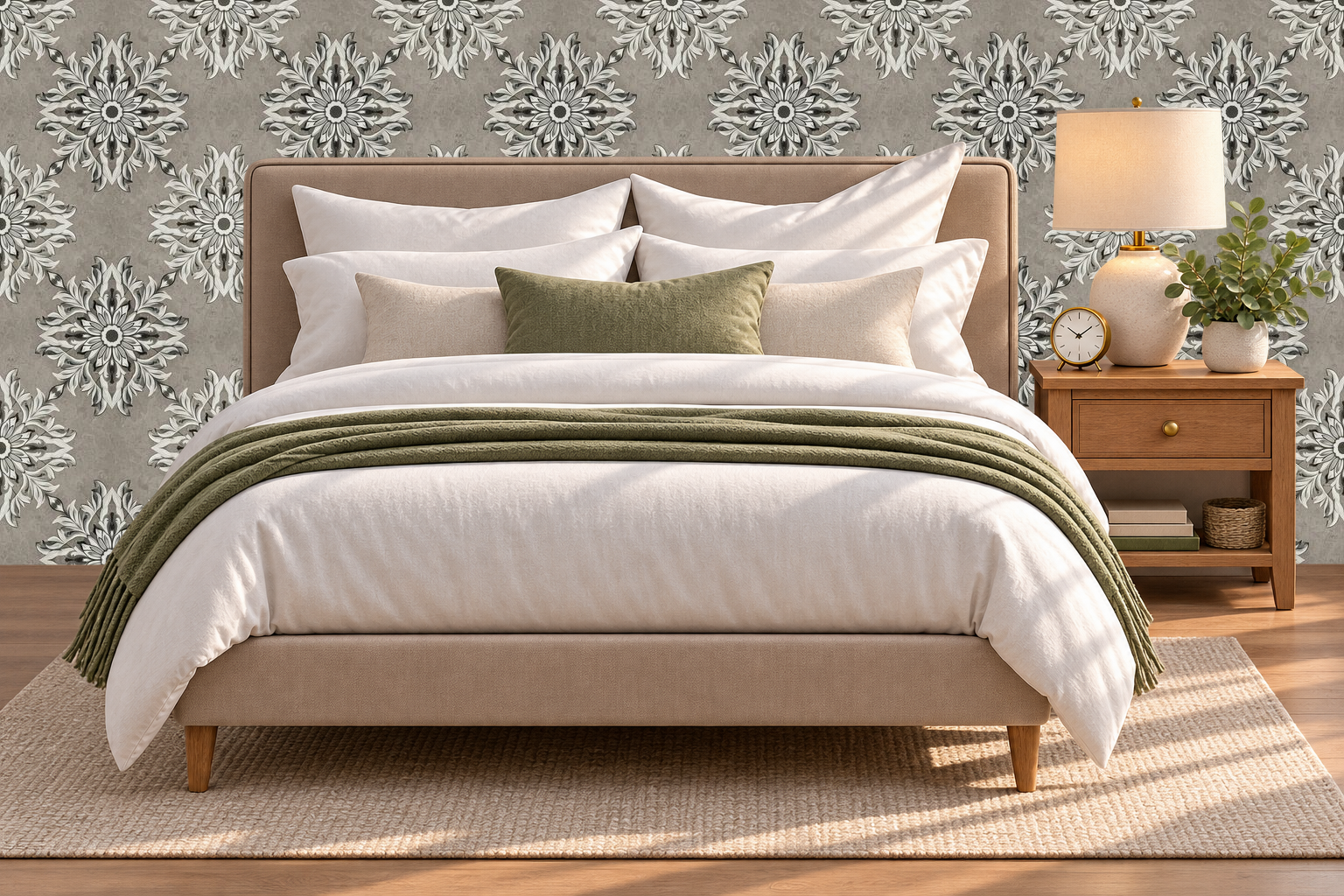 Design 187 — Bedroom — Pillow Close-up