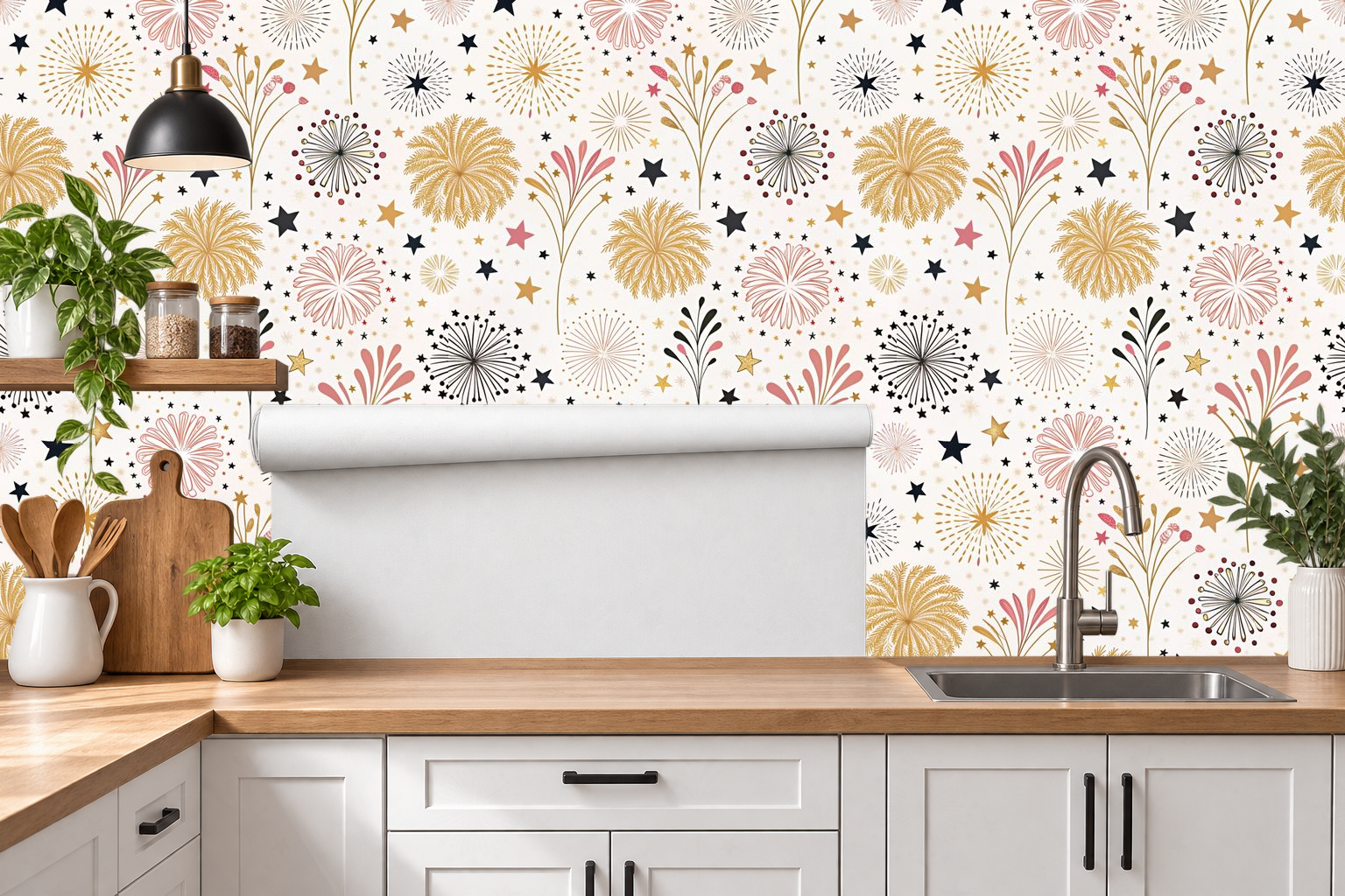 Design 423 — Roll — Kitchen Backsplash
