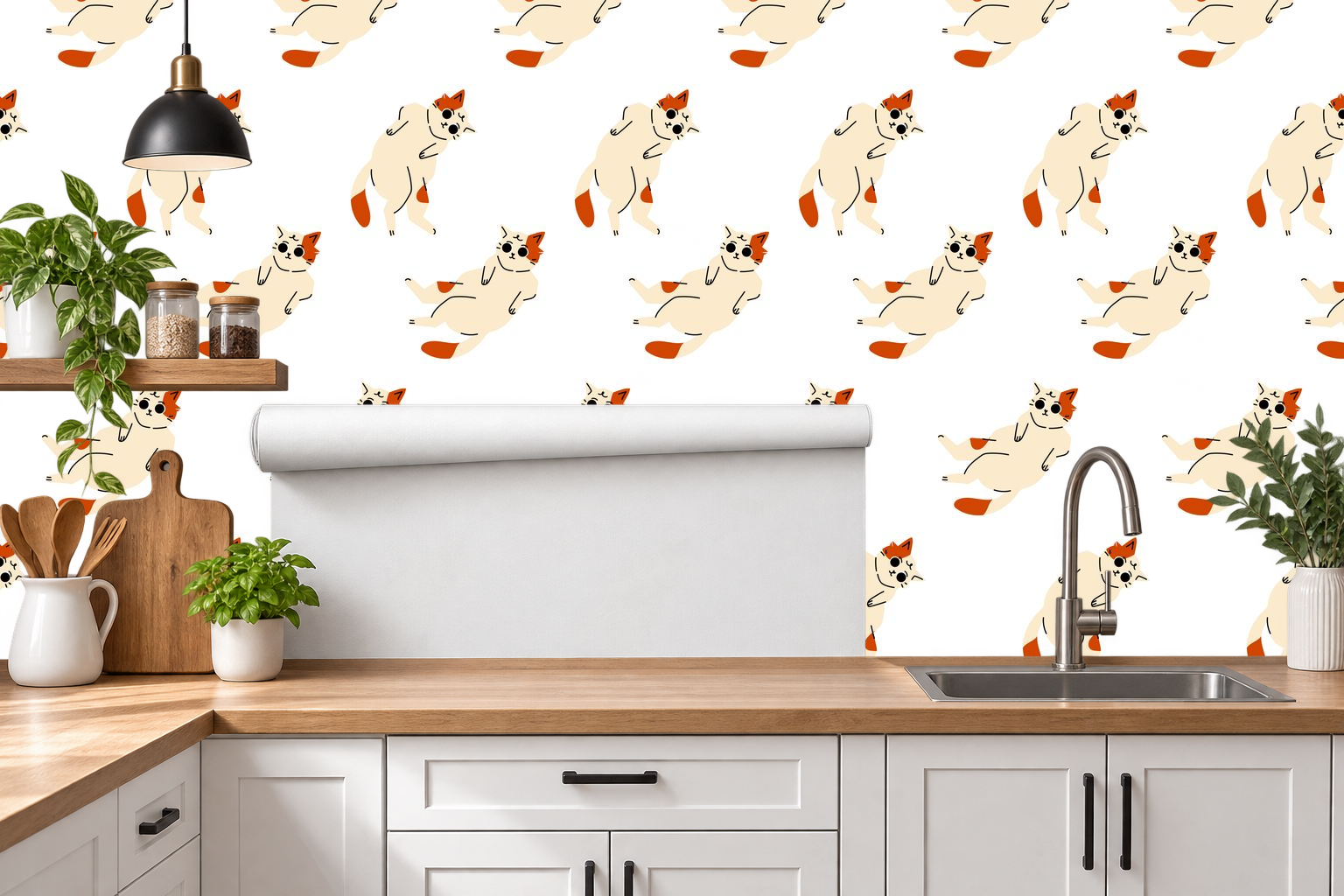 Design 721 — Roll — Kitchen Backsplash