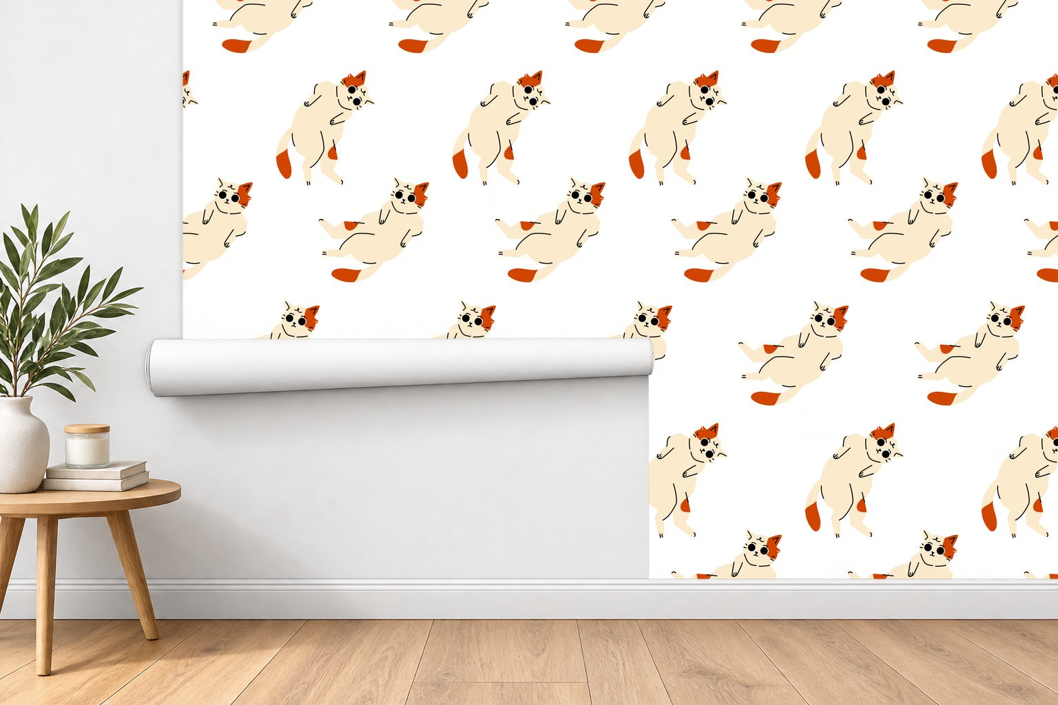 Design 721 — Roll on Wall — Corner