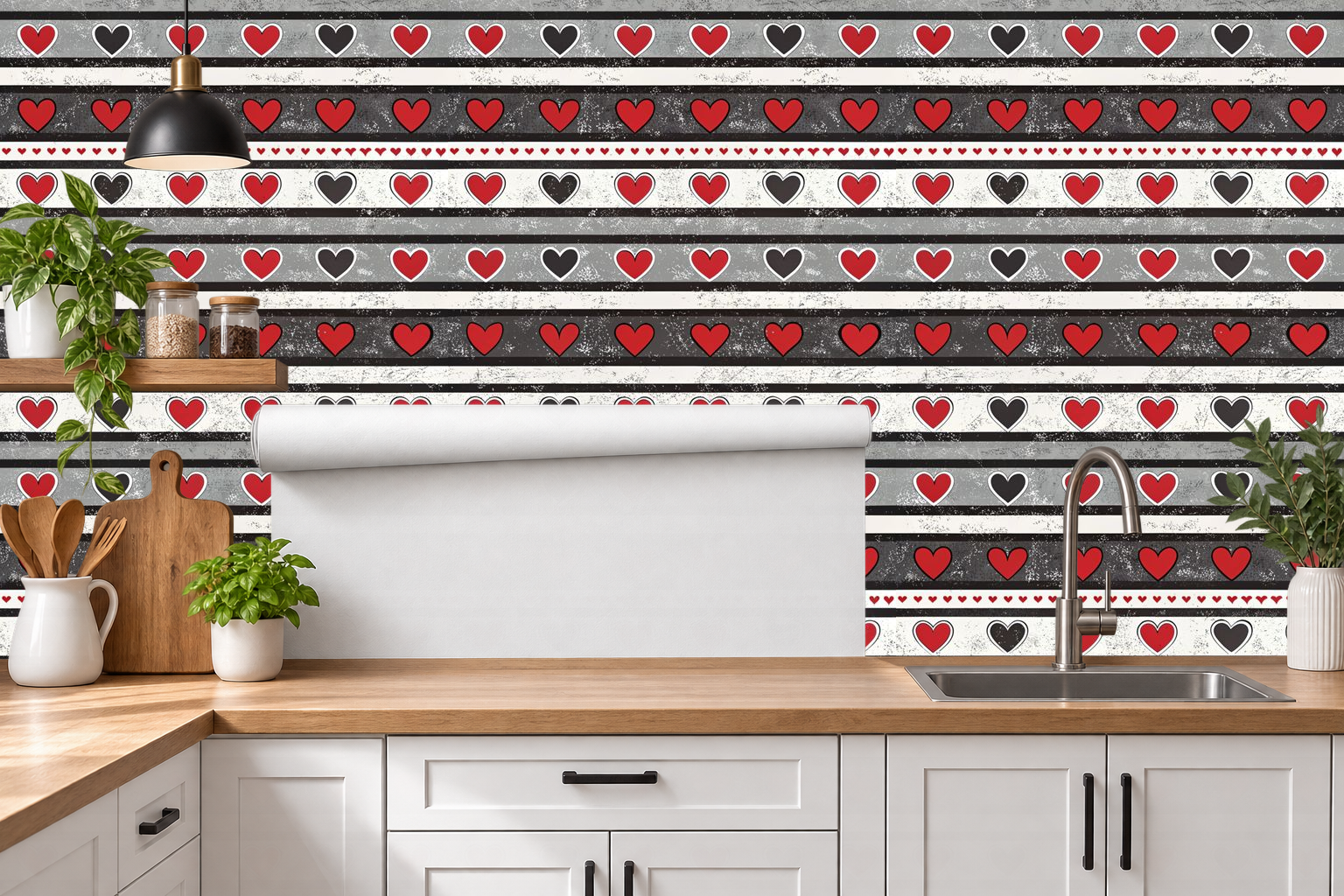 Design 527 — Roll — Kitchen Backsplash