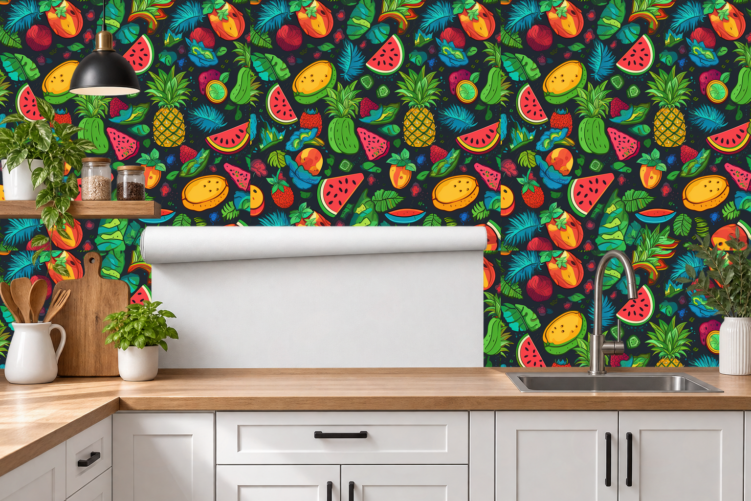 Design 86 — Roll — Kitchen Backsplash