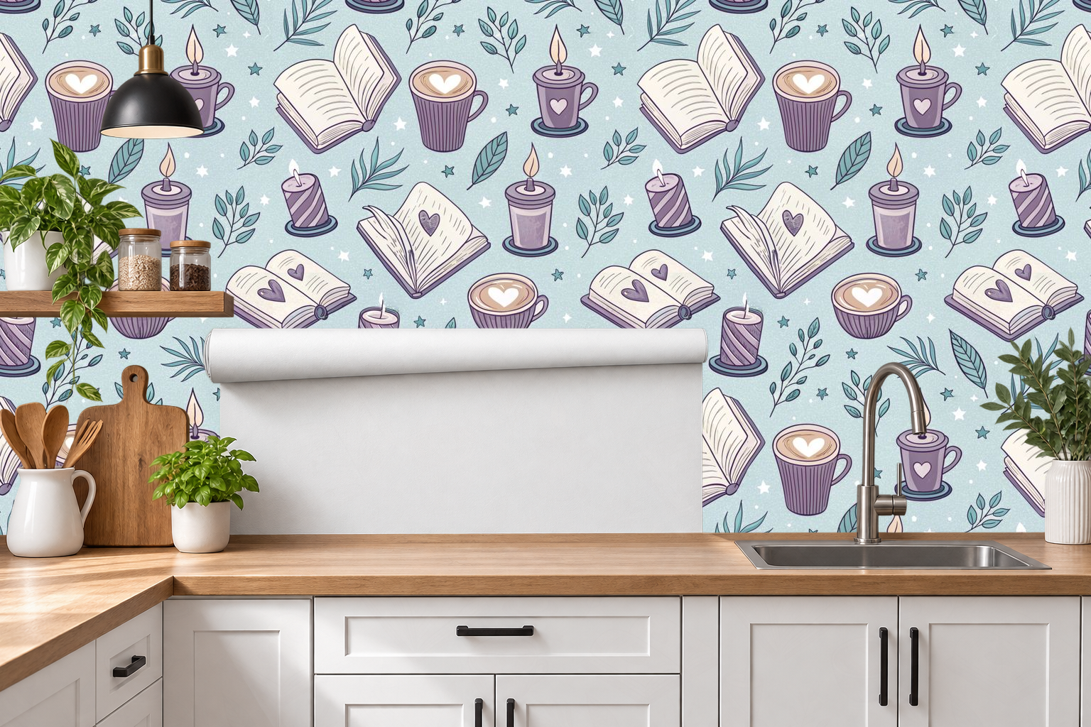 Design 459 — Roll — Kitchen Backsplash