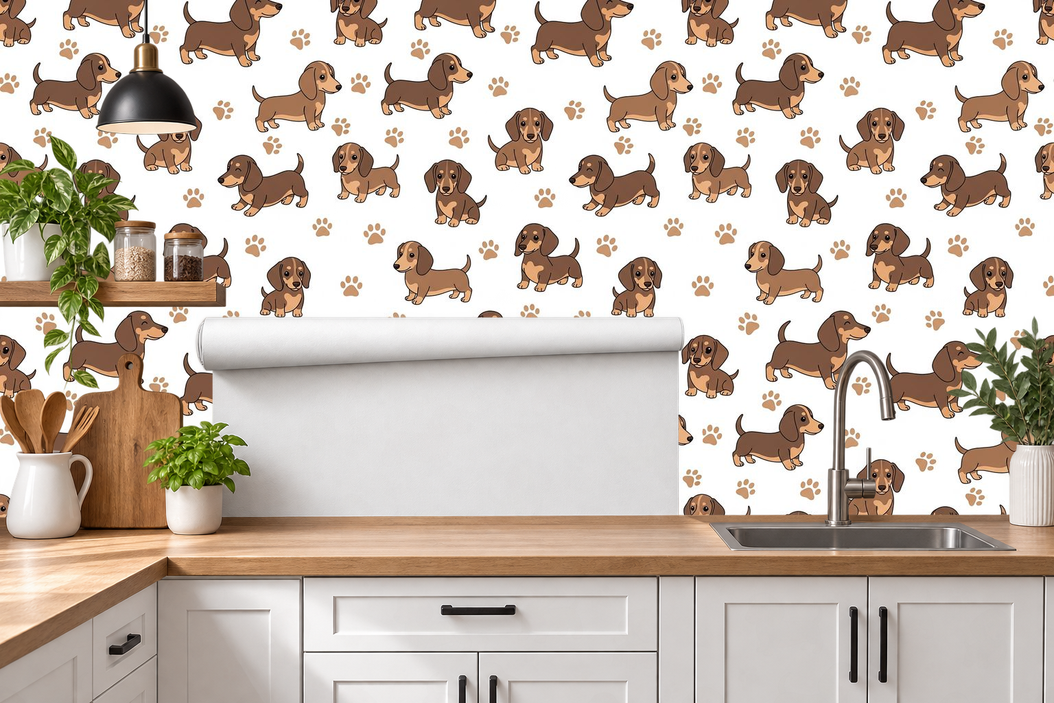 Design 135 — Roll — Kitchen Backsplash
