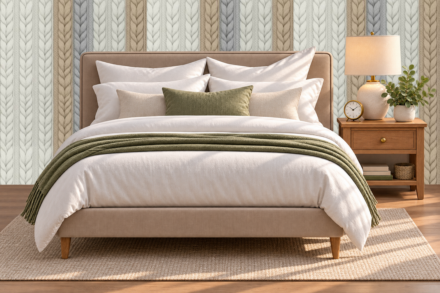 Design 614 — Bedroom — Pillow Close-up