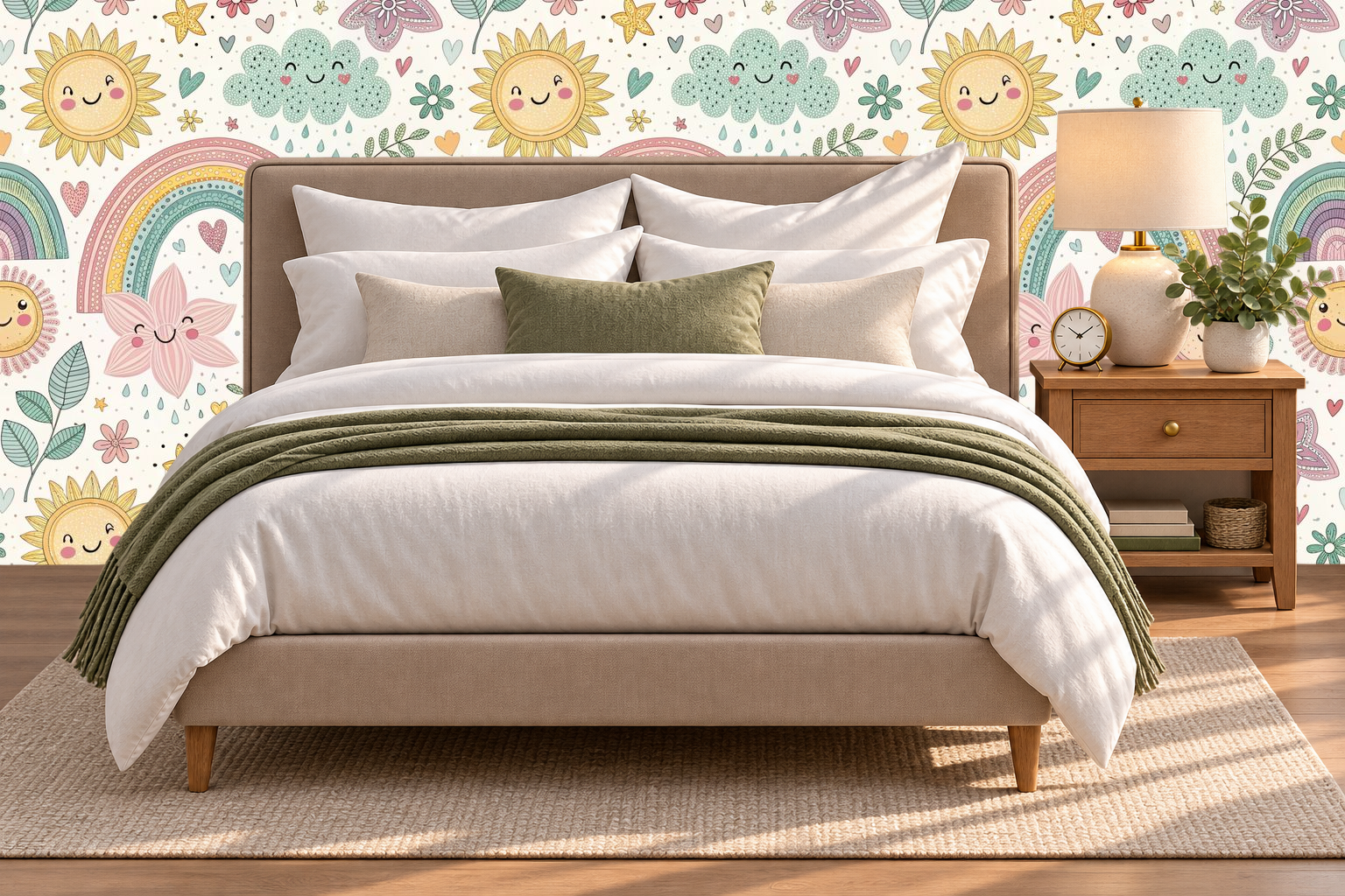 Design 383 — Bedroom — Pillow Close-up