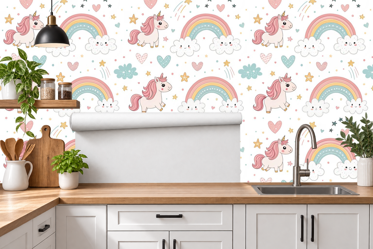 Design 296 — Roll — Kitchen Backsplash