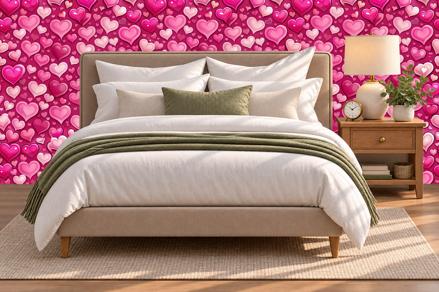 Design 708 — Bedroom — Pillow Close-up