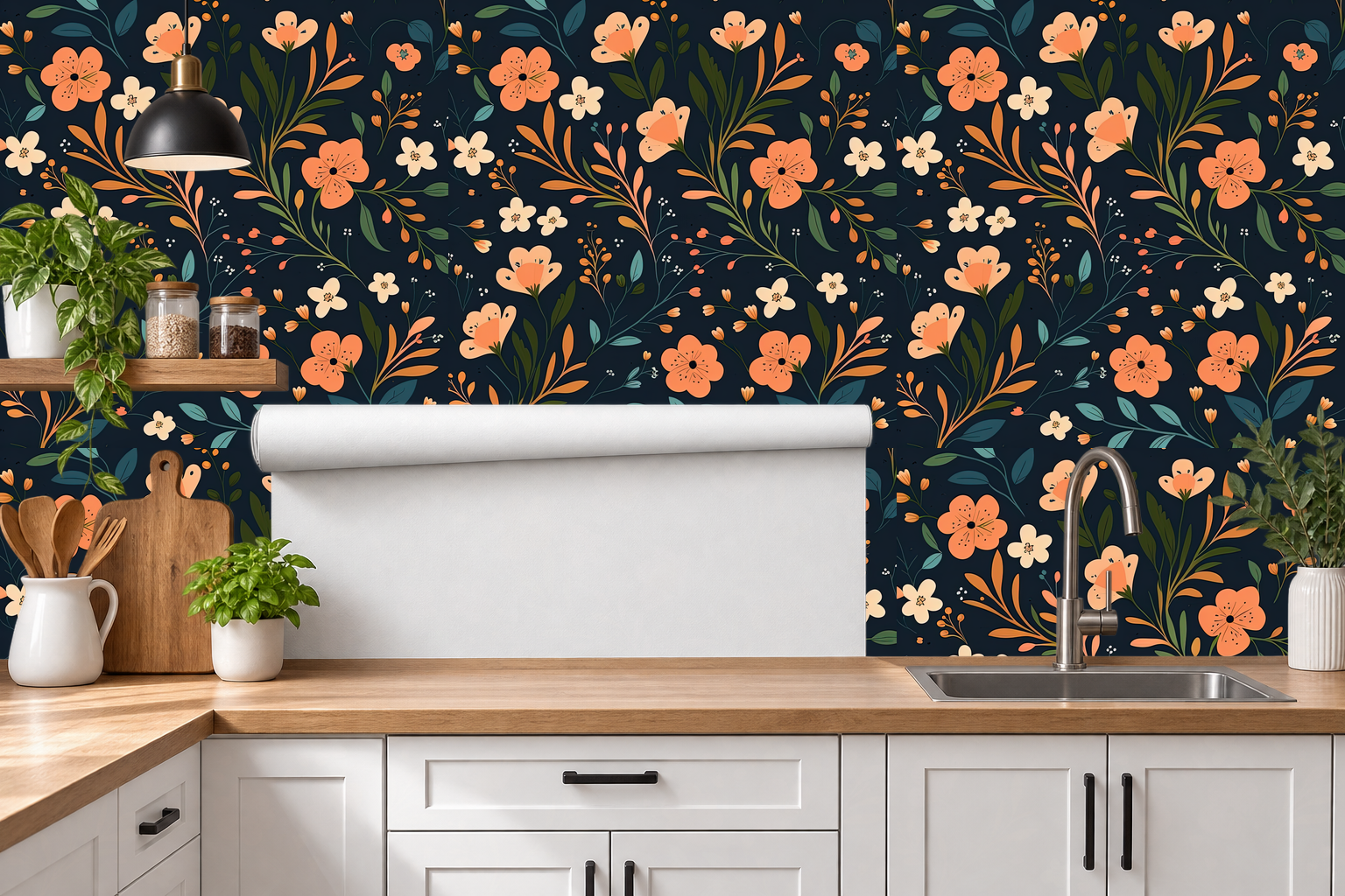 Design 78 — Roll — Kitchen Backsplash