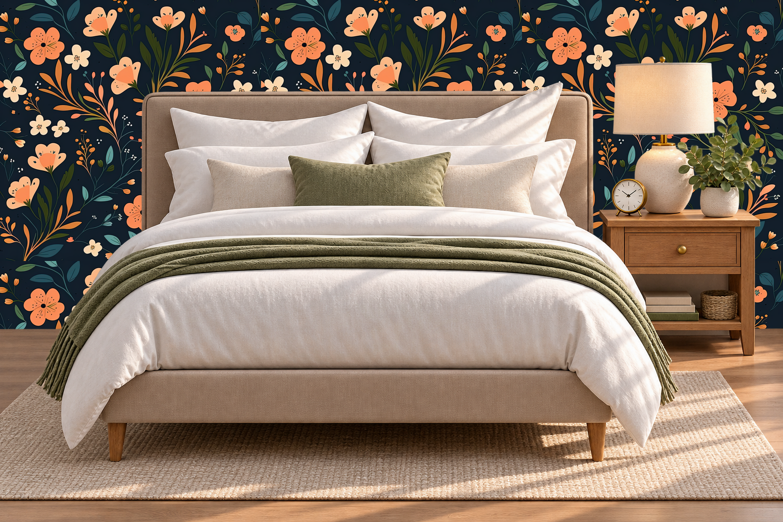 Design 78 — Bedroom — Pillow Close-up
