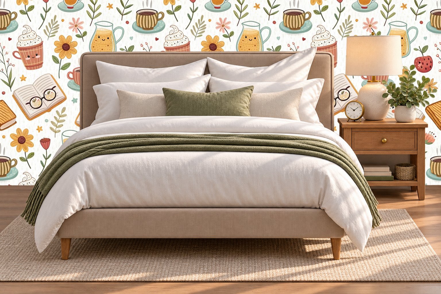 Design 461 — Bedroom — Pillow Close-up