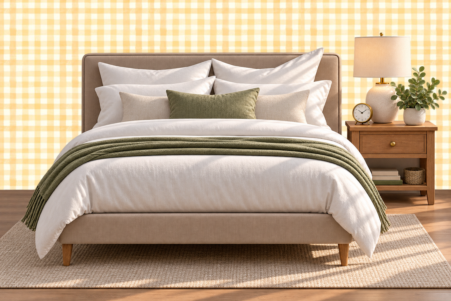Design 447 — Bedroom — Pillow Close-up