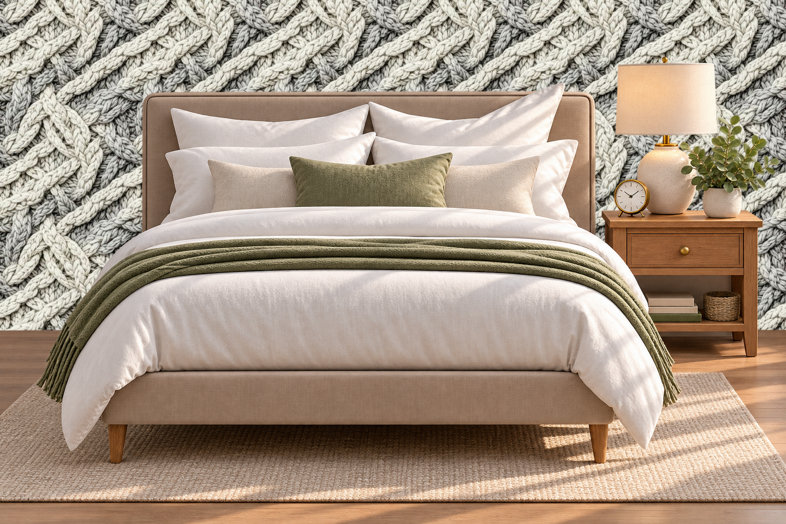 Design 610 — Bedroom — Pillow Close-up