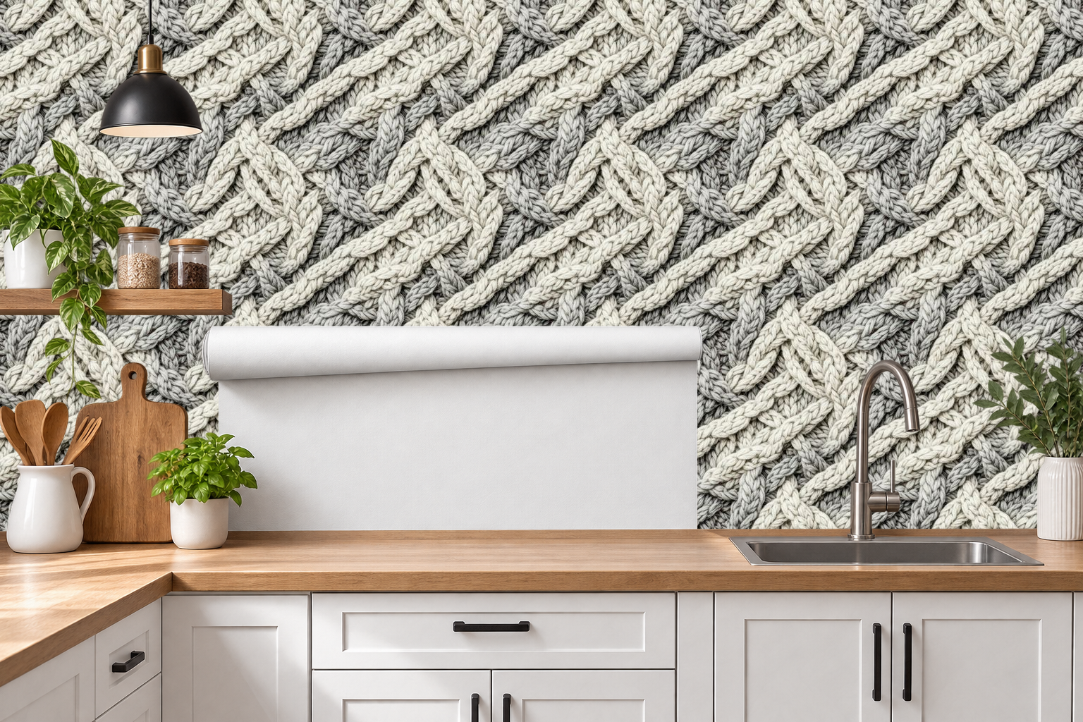 Design 610 — Roll — Kitchen Backsplash