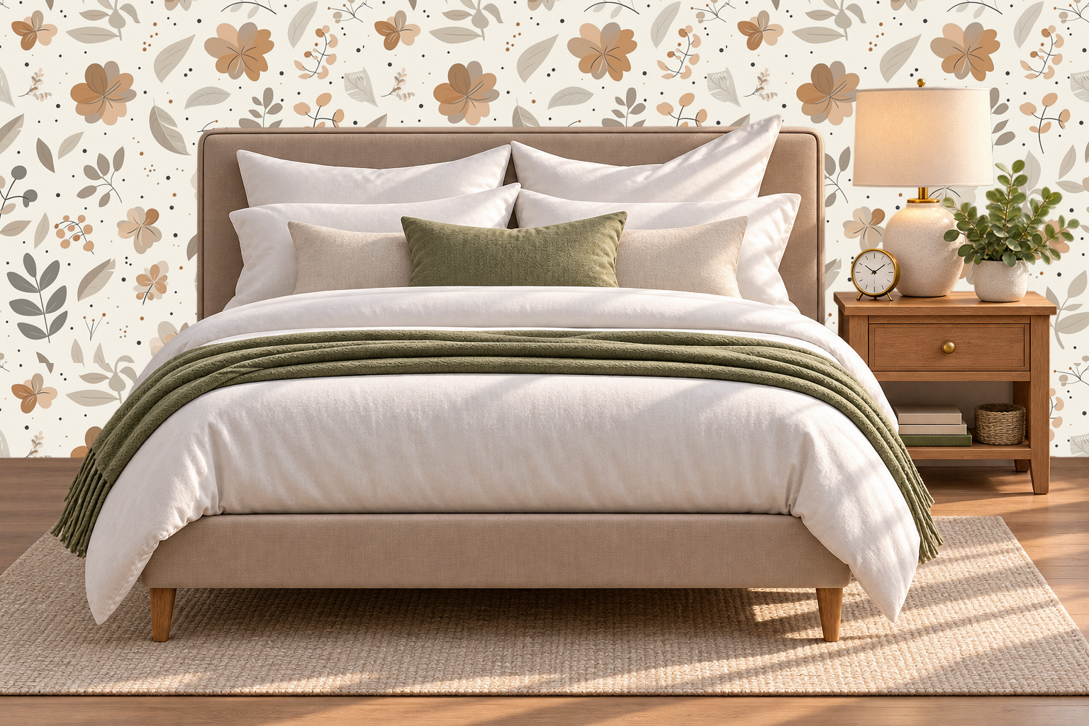 Design 55 — Bedroom — Pillow Close-up