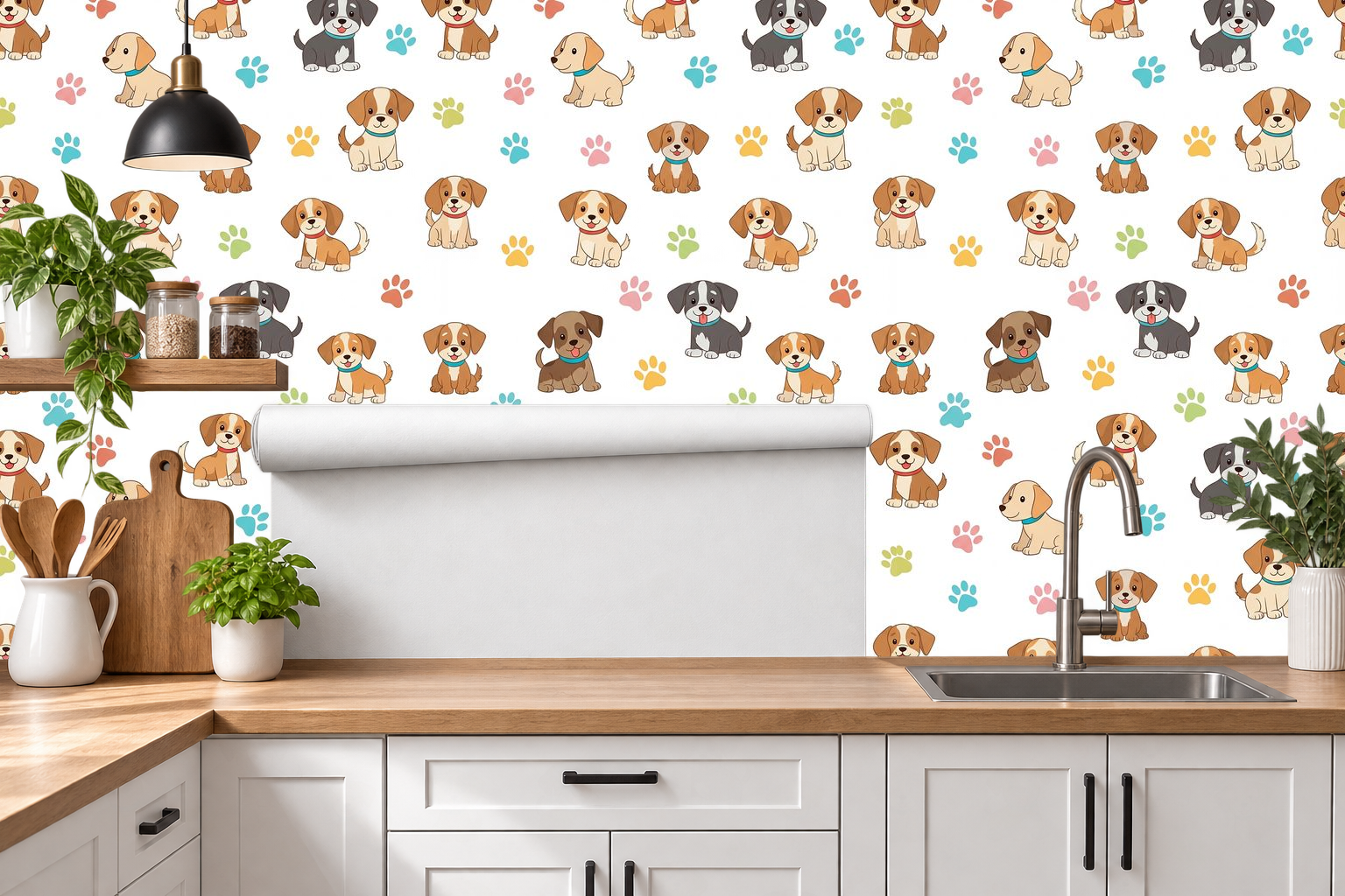 Design 129 — Roll — Kitchen Backsplash