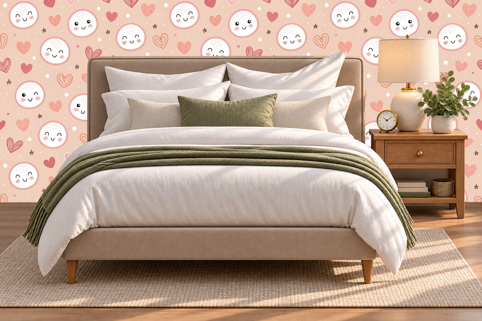 Design 372 — Bedroom — Pillow Close-up