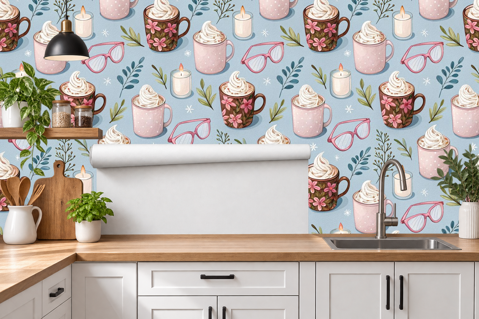 Design 454 — Roll — Kitchen Backsplash