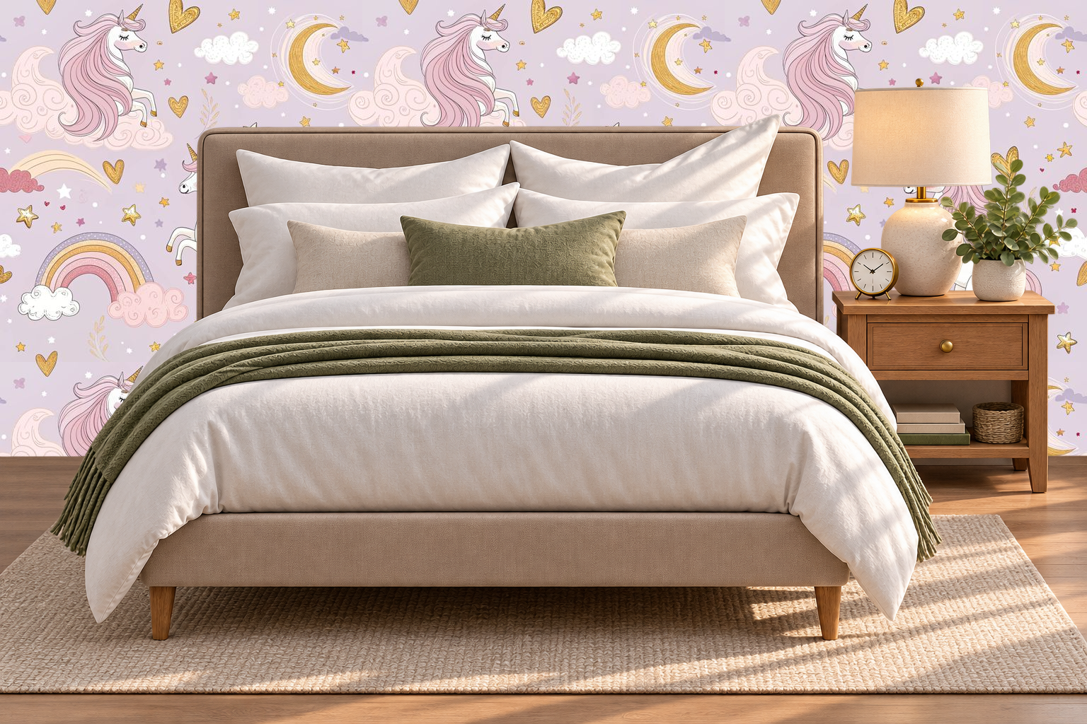 Design 303 — Bedroom — Pillow Close-up