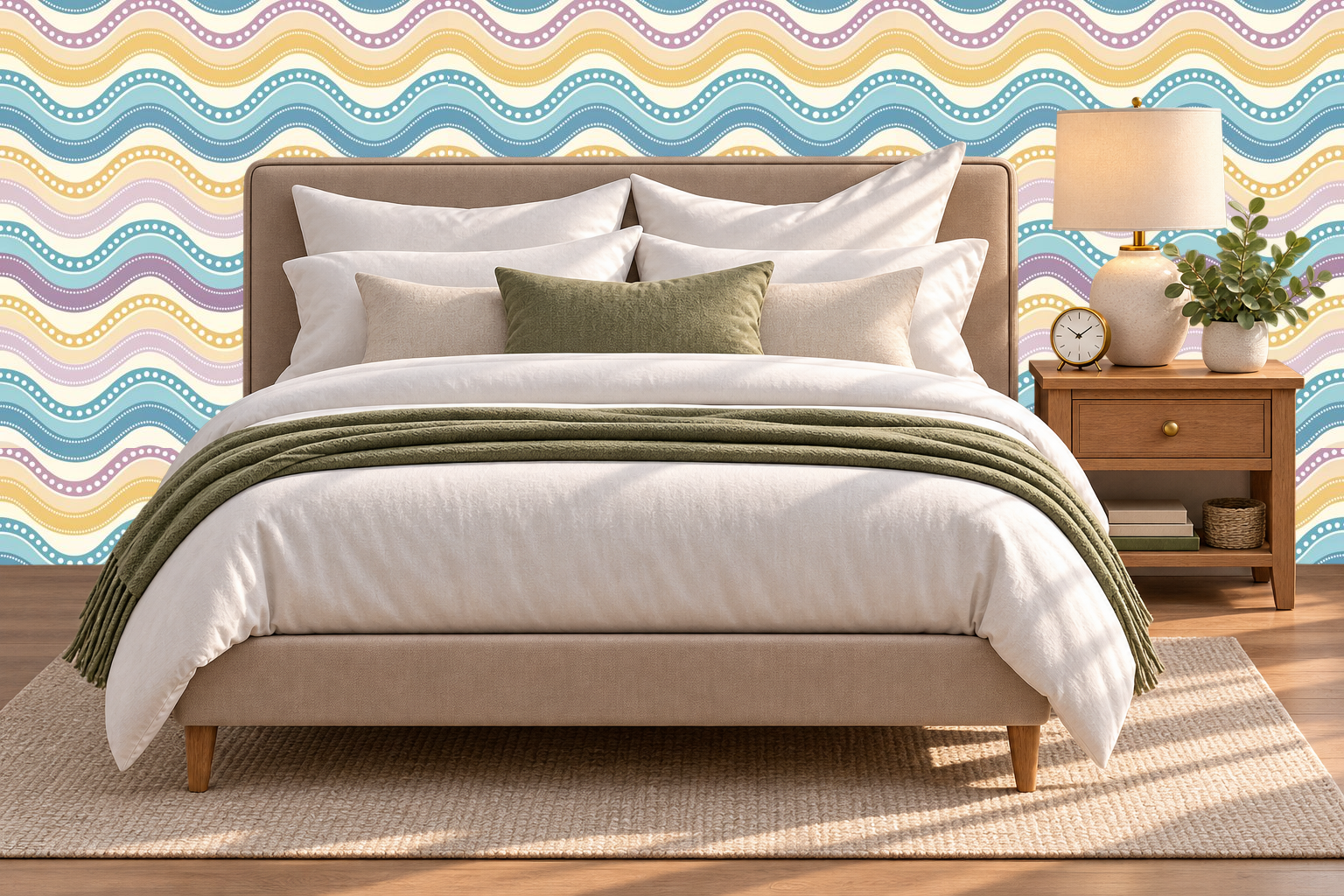 Design 390 — Bedroom — Pillow Close-up