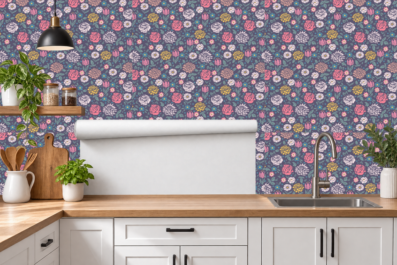 Design 40 — Roll — Kitchen Backsplash