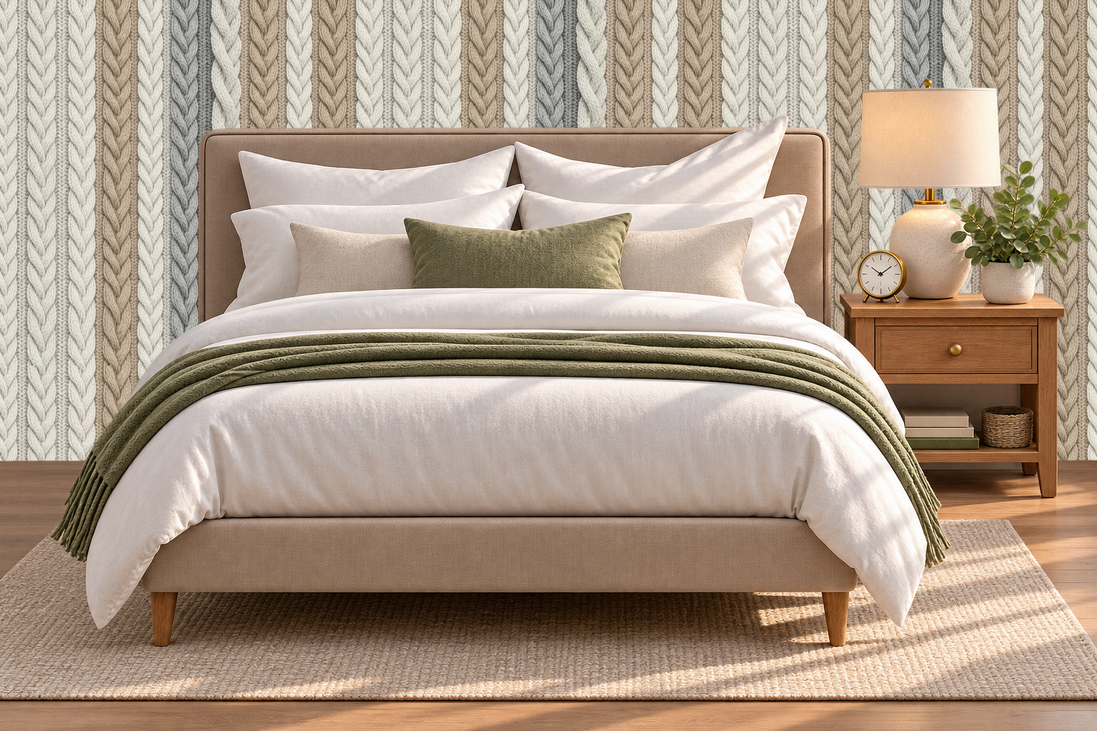 Design 577 — Bedroom — Pillow Close-up