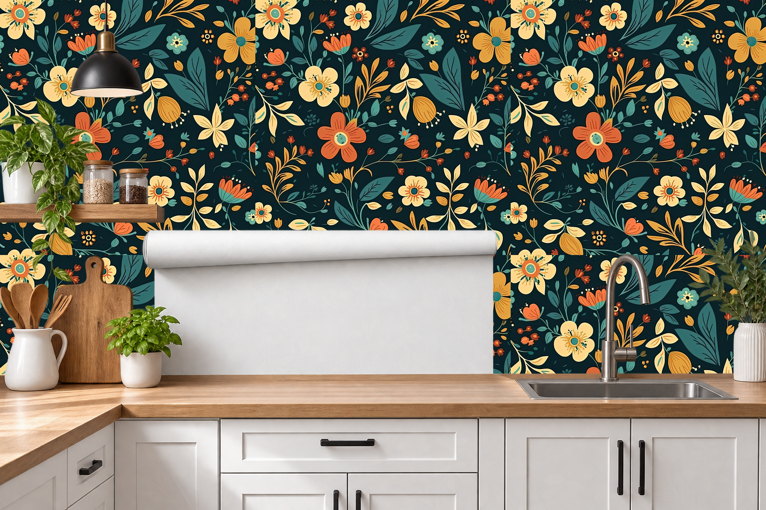 Design 73 — Roll — Kitchen Backsplash