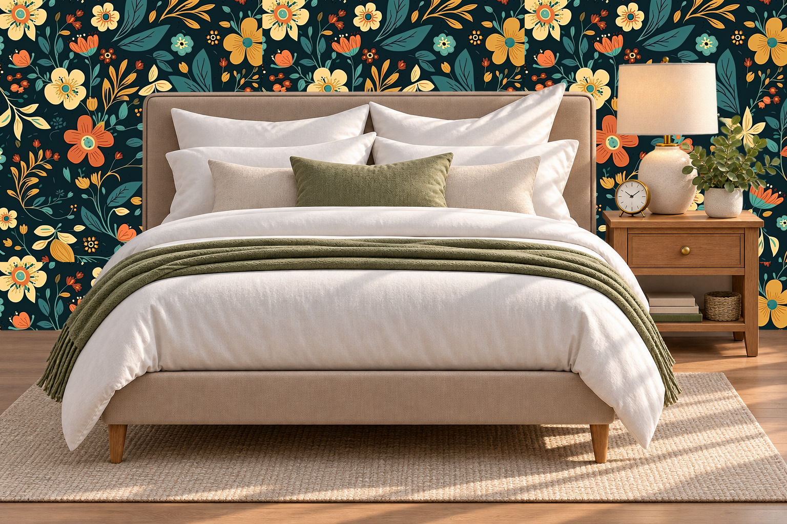 Design 73 — Bedroom — Pillow Close-up