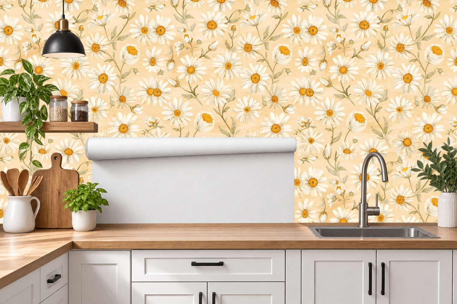 Design 445 — Roll — Kitchen Backsplash