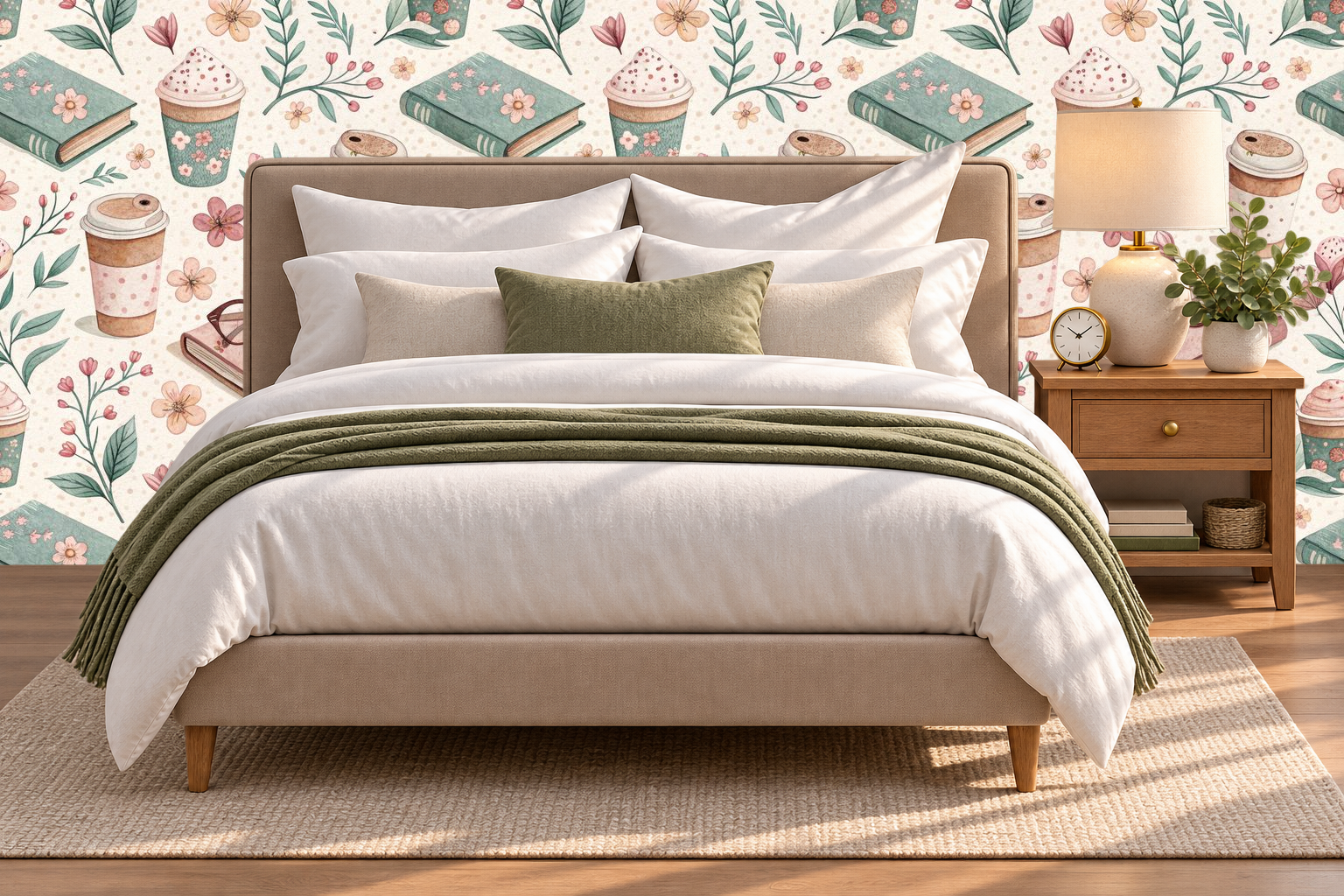 Design 464 — Bedroom — Pillow Close-up