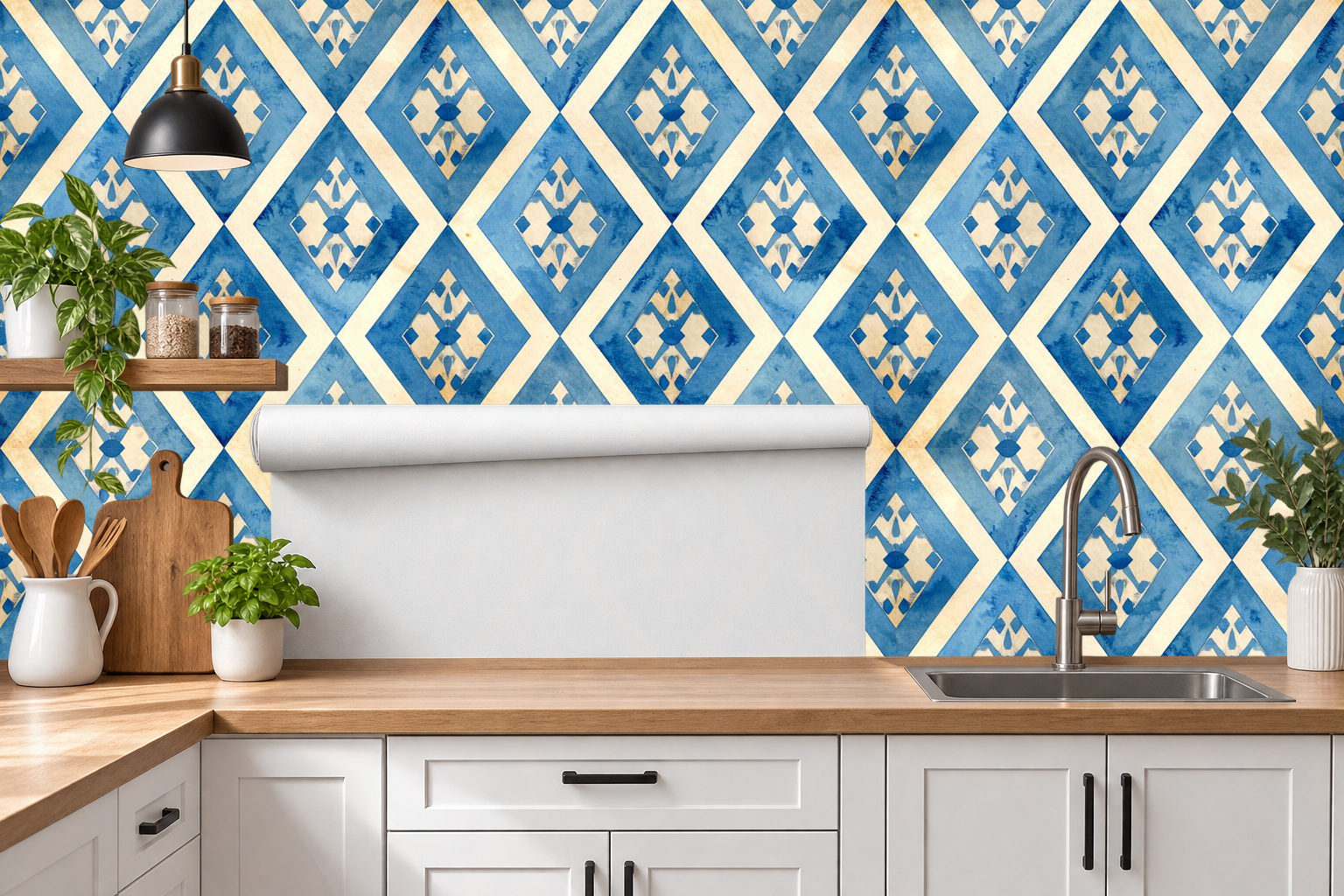 Design 549 — Roll — Kitchen Backsplash
