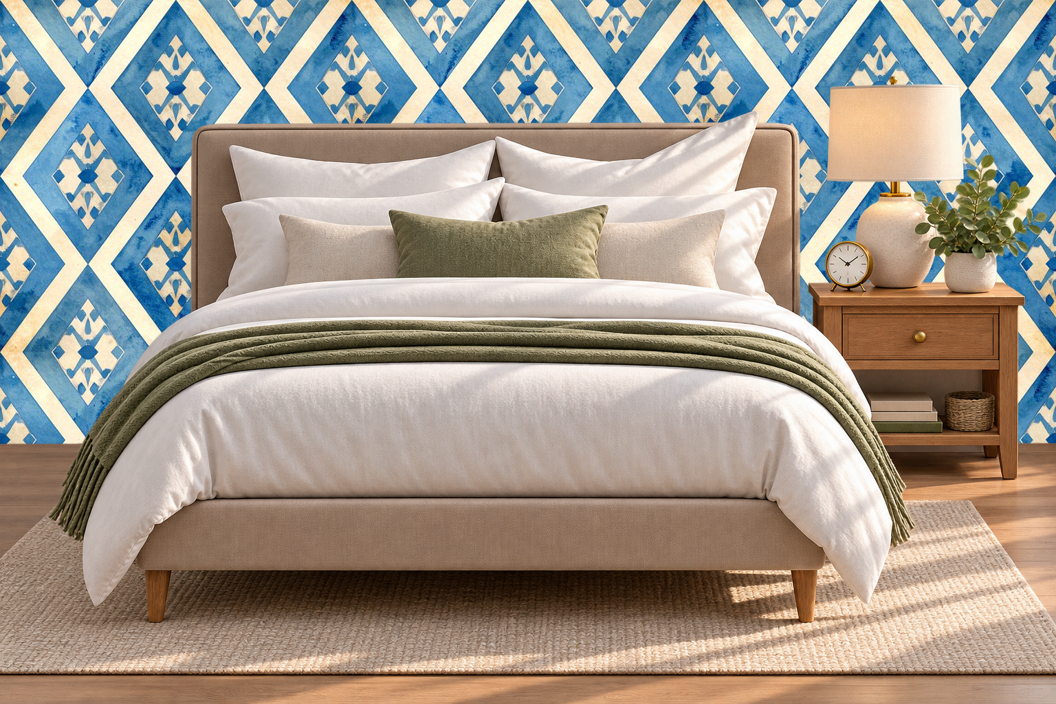 Design 549 — Bedroom — Pillow Close-up