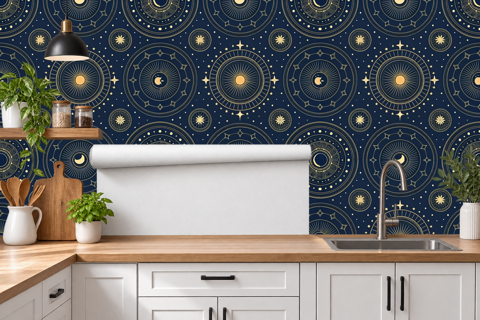 Design 498 — Roll — Kitchen Backsplash
