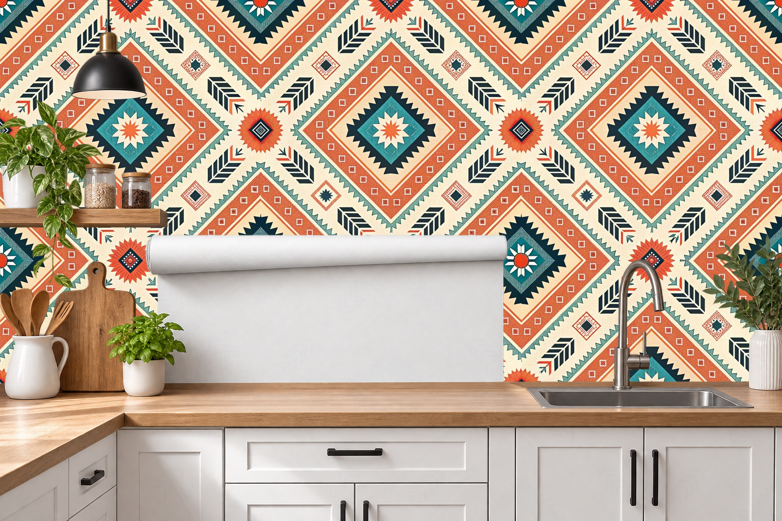 Design 141 — Roll — Kitchen Backsplash