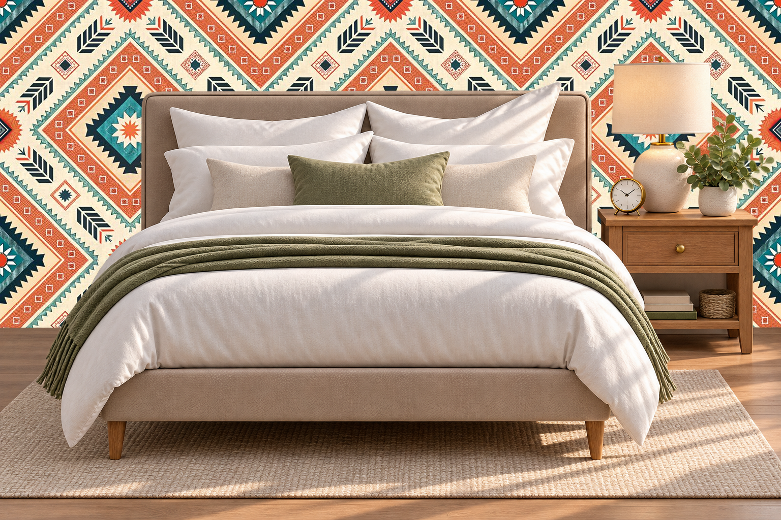 Design 141 — Bedroom — Pillow Close-up