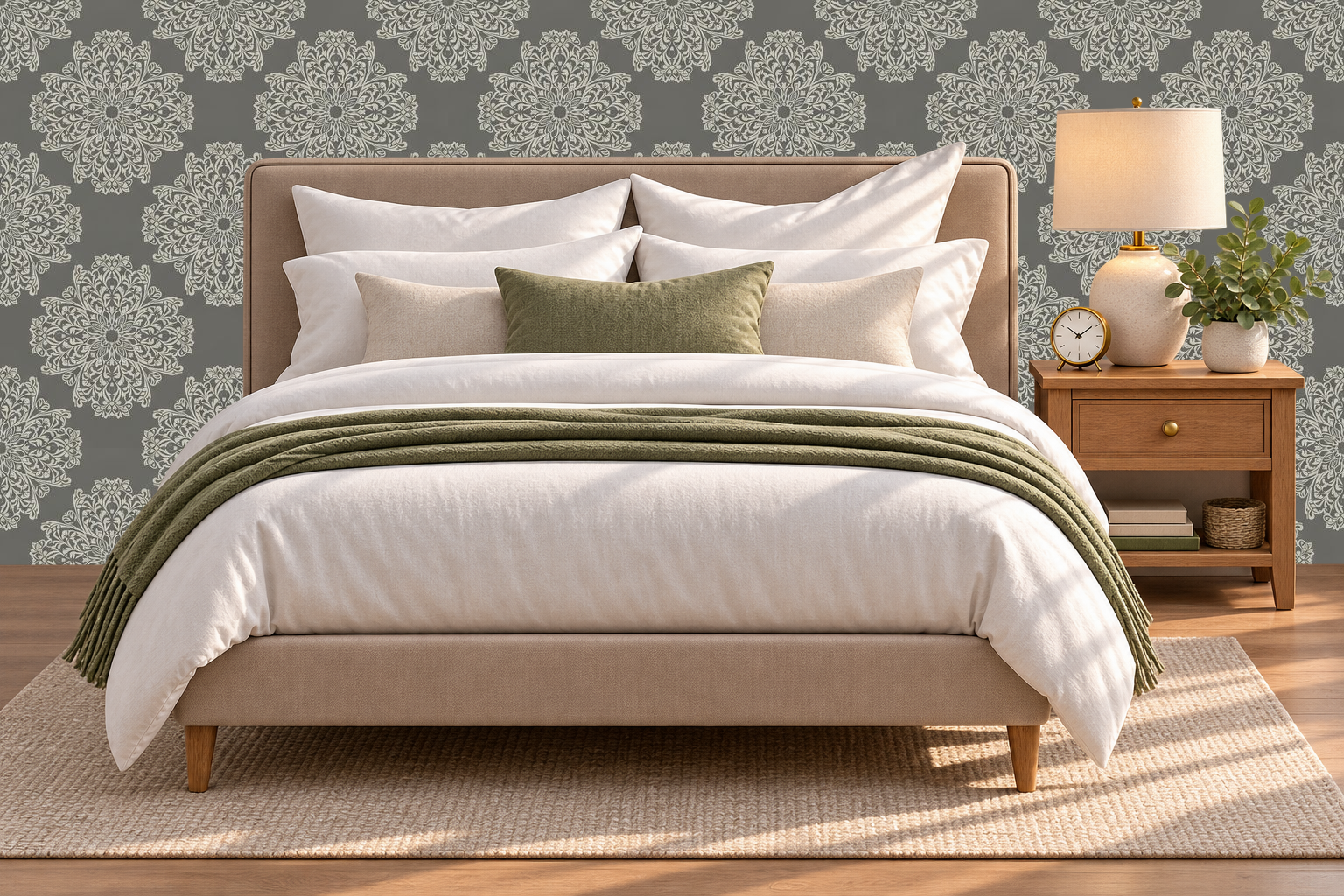 Design 173 — Bedroom — Pillow Close-up