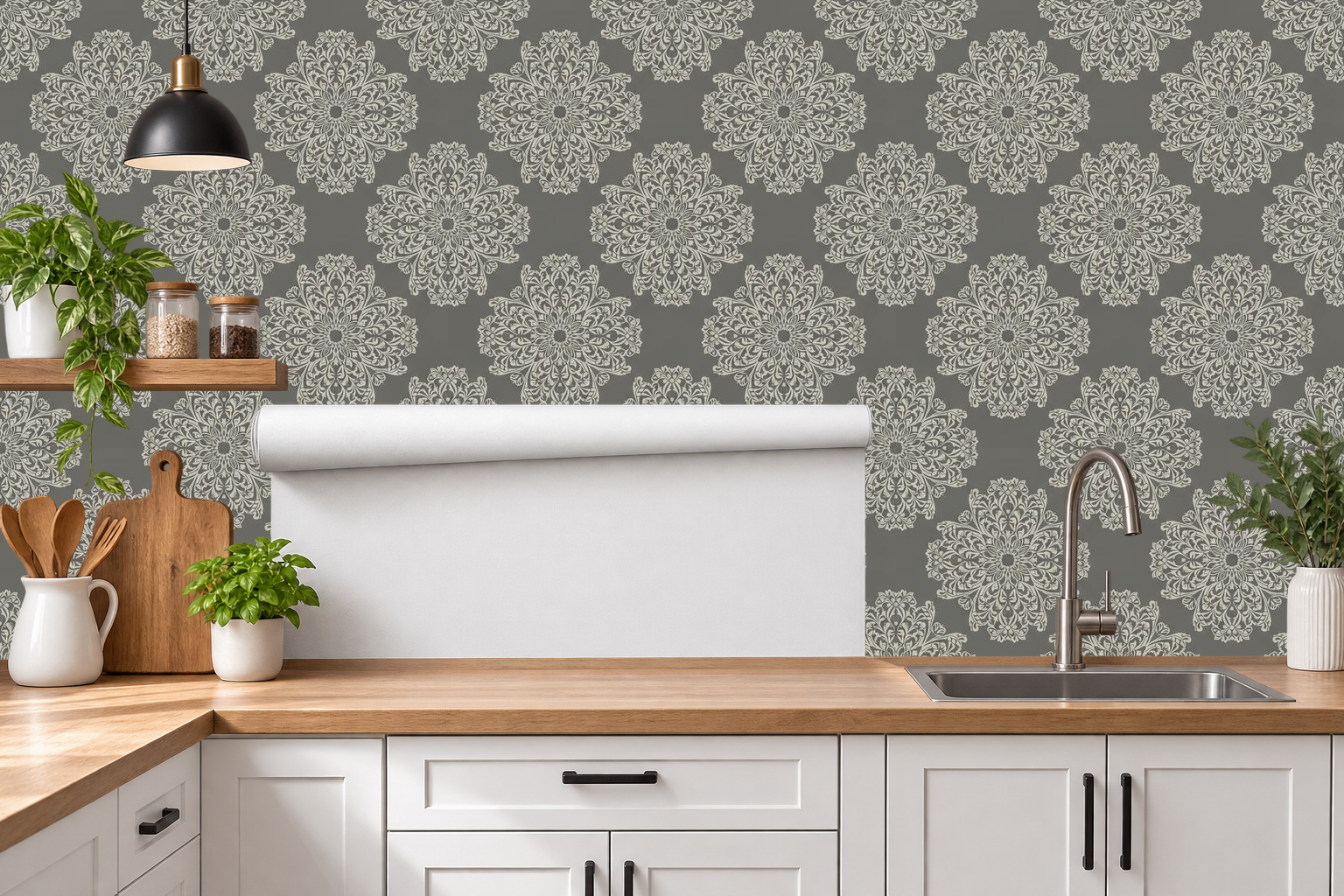 Design 173 — Roll — Kitchen Backsplash
