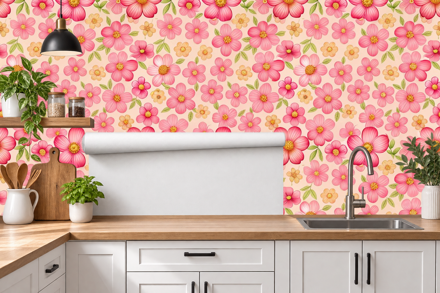 Design 715 — Roll — Kitchen Backsplash