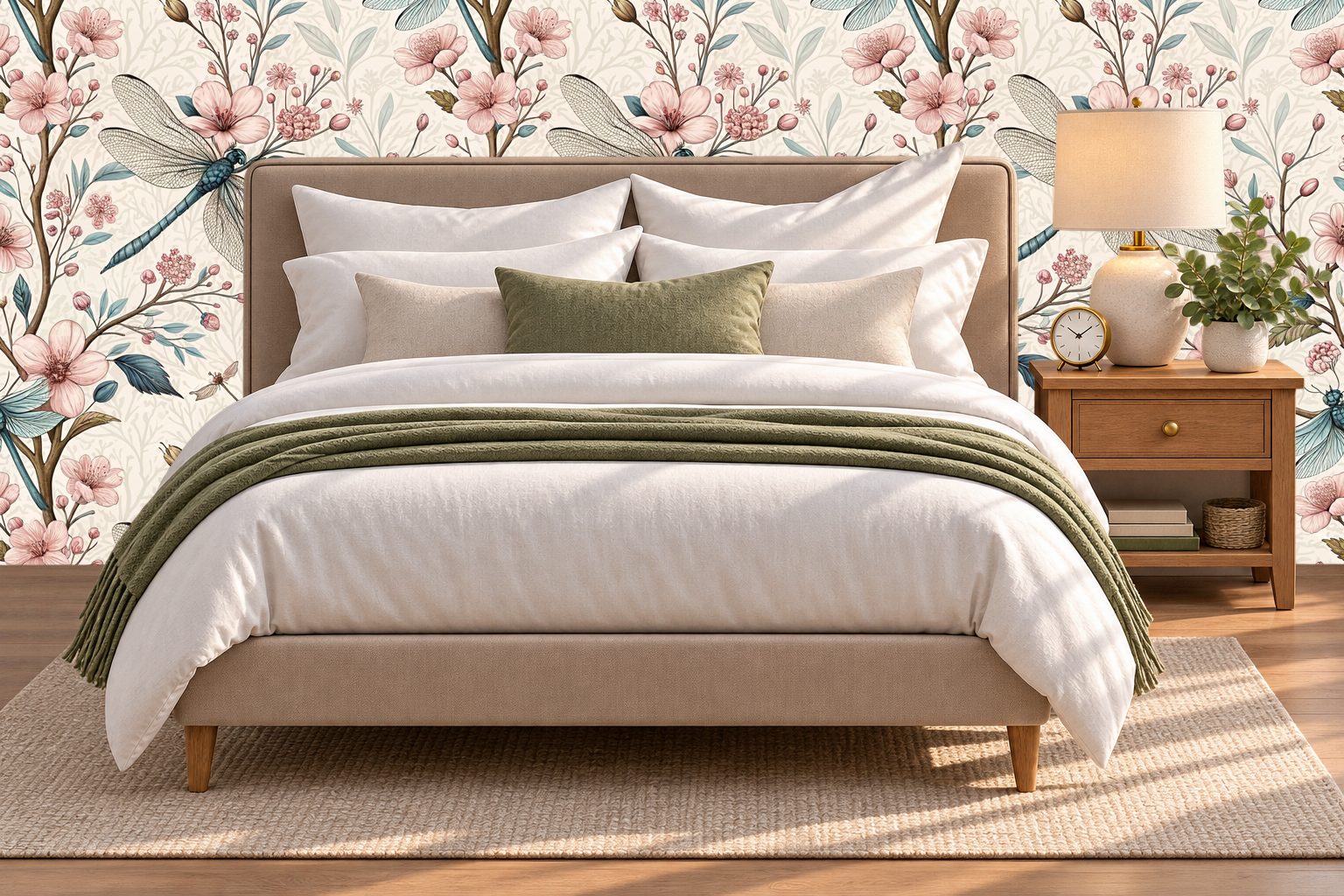 Design 343 — Bedroom — Pillow Close-up