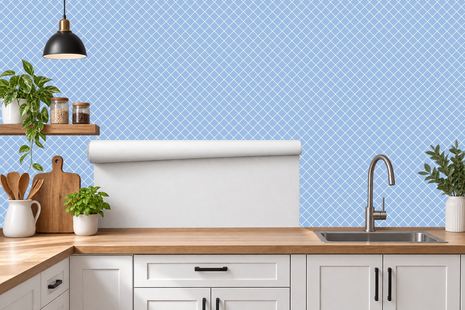 Design 639 — Roll — Kitchen Backsplash