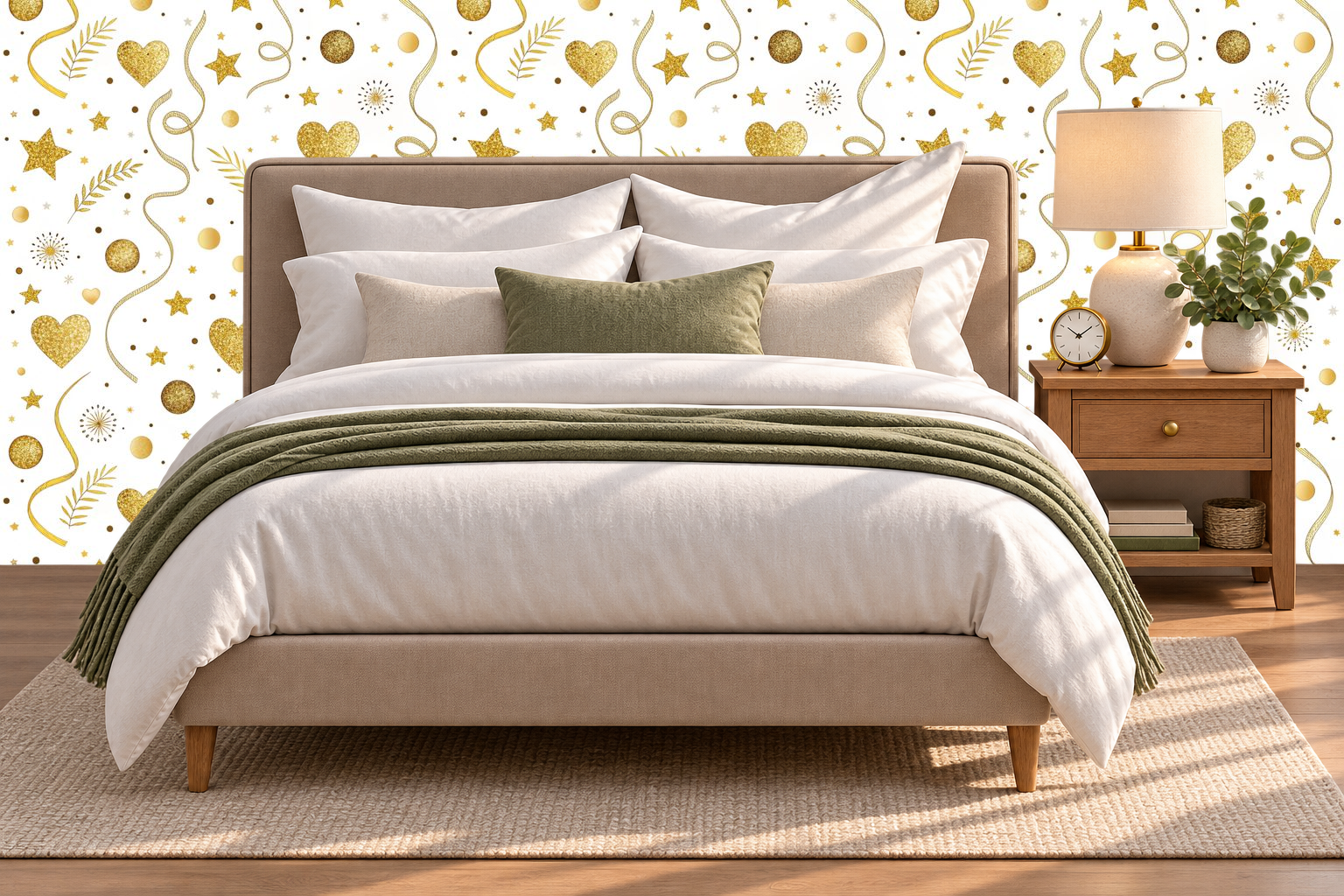 Design 433 — Bedroom — Pillow Close-up