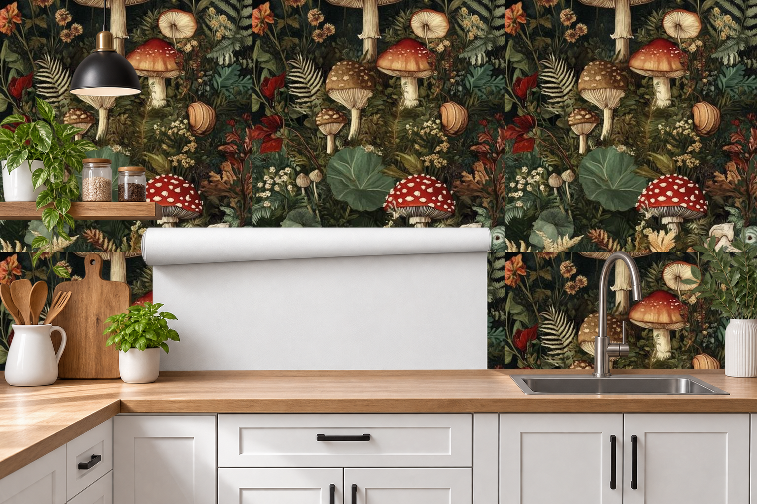 Design 17 — Roll — Kitchen Backsplash