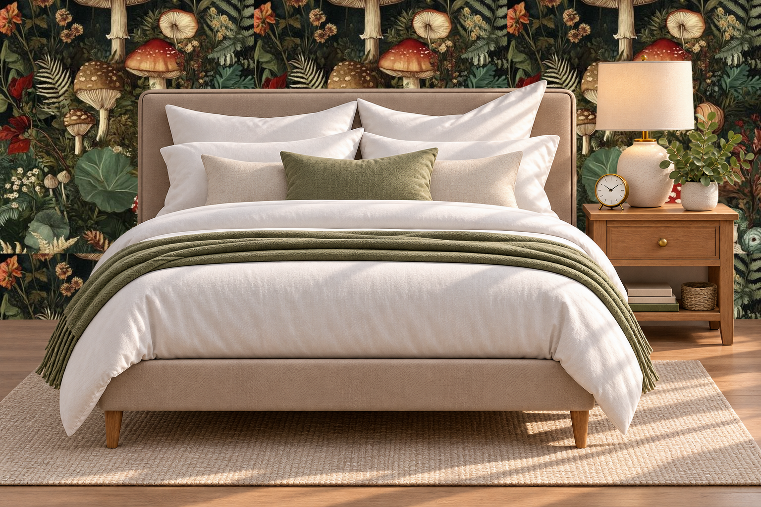 Design 17 — Bedroom — Pillow Close-up