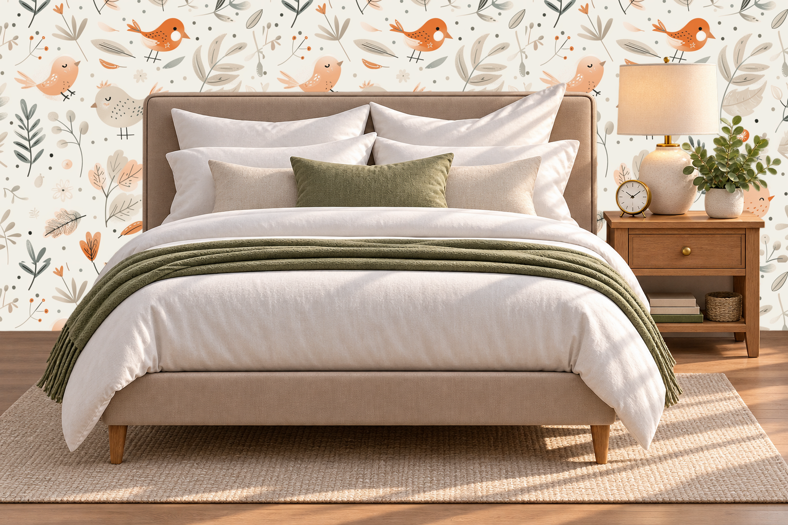 Design 62 — Bedroom — Pillow Close-up